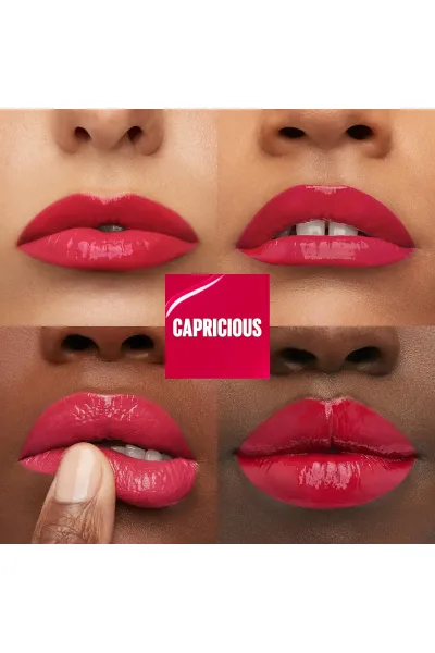  تصویر 3 : Maybelline New York میبلین نیویورک Capricious رژ لب شاین مایع 16 ساعته سوپر استی VINYL INK رنگ  