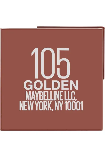  تصویر 3 : Maybelline New York میبلین نیویورک Golden رژ لب شاین مایع 16 ساعته سوپر استی VINYL INK رنگ  