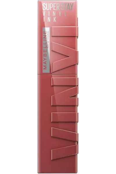  تصویر 1 : Maybelline New York میبلین نیویورک Peppy رژ لب شاین مایع 16 ساعته سوپر استی VINYL INK رنگ  