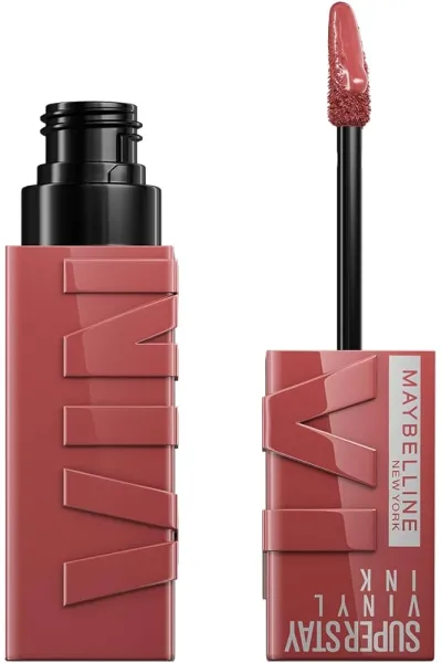 خرید و قیمت رژ لب شاین مایع 16 ساعته سوپر استی VINYL INK رنگ Maybelline New York Peppy میبلین نیویورک اصل
