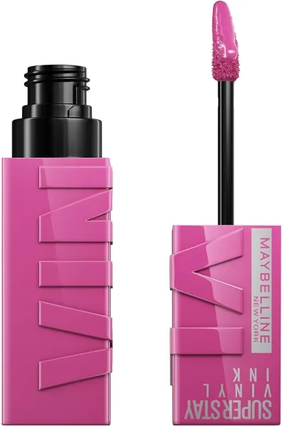 خرید و قیمت رژ لب شاین مایع 16 ساعته سوپر استی VINYL INK رنگ Maybelline New York Edgy-165 میبلین نیویورک اصل