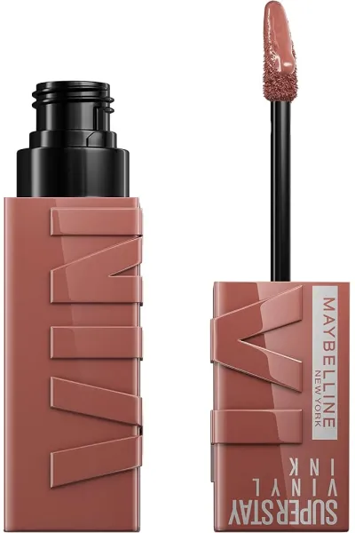خرید و قیمت رژ لب شاین مایع 16 ساعته سوپر استی VINYL INK رنگ Maybelline New York 120 PUNCHY میبلین نیویورک اصل