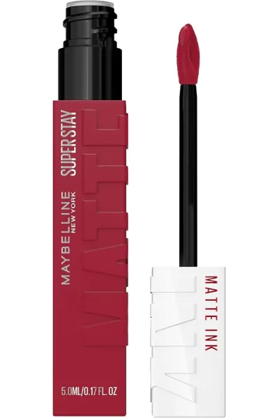 خرید رژلب مات سوپر استی Matte Ink رنگ میبلین نیویورک Maybelline New York