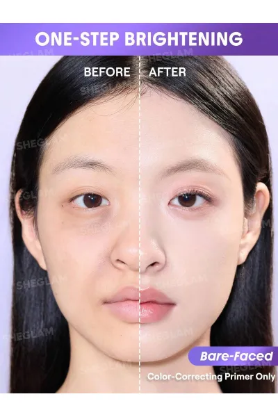  تصویر 2 : Sheglam شیگلم  پرایمر اصلاح کننده رنگ پوست بنفش Even Better Color Correcting Primer  