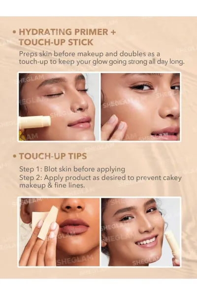  تصویر 3 : Sheglam شیگلم  استیک خنک کننده فوری و آبرسان پوست  