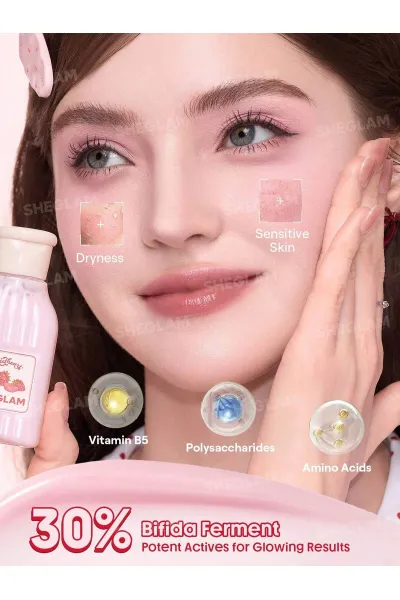 تصویر 2 : تونر شیری آبرسان و ترمیم کننده Pink Whip شیگلم Sheglam 