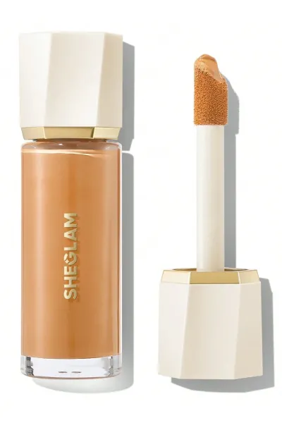 میکس درخشان کننده کرم‌پودر Sunburst Glow Mixer رنگ Medium Warm Golden Sheglam