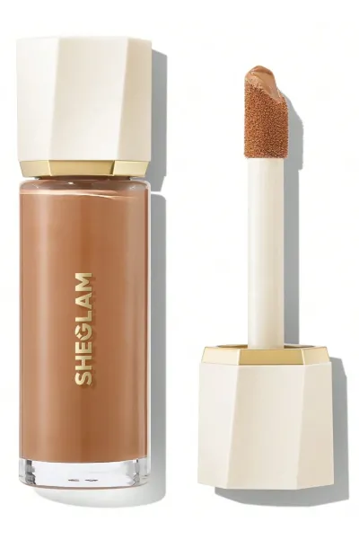 میکس درخشان کننده کرم‌پودر Sunburst Glow Mixer رنگ Medium Tan Cool Sheglam