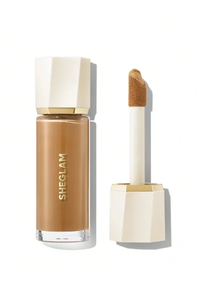  تصویر 1 : Sheglam شیگلم  میکس درخشان کننده کرم‌پودر Sunburst Glow Mixer رنگ Medium Tan Neutral  