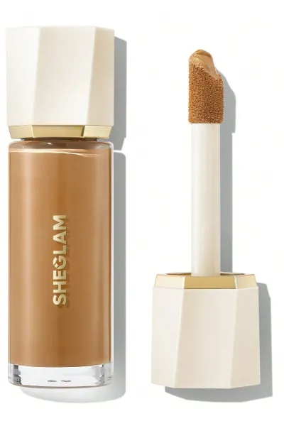 میکس درخشان کننده کرم‌پودر Sunburst Glow Mixer رنگ Medium Tan Neutral Sheglam