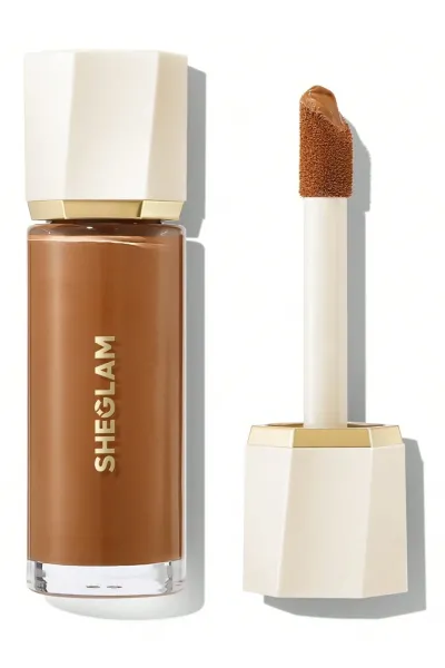 میکس درخشان کننده کرم‌پودر Sunburst Glow Mixer رنگ Tan Deep Warm Sheglam
