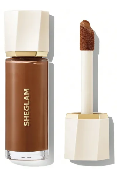 میکس درخشان کننده کرم‌پودر Sunburst Glow Mixer رنگ Tan Deep Neutral Sheglam