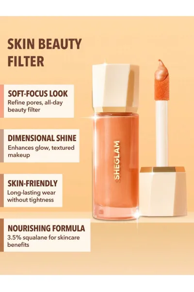  تصویر 6 : Sheglam شیگلم  میکس درخشان کننده کرم‌پودر Sunburst Glow Mixer رنگ Deep Cool  