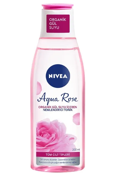  تصویر 1 : تونر آبرسان ارگانیک گل رز نیوآ NIVEA 