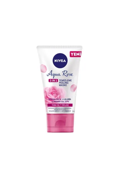 تصویر 1 : ژل شست و شو و اسکراب هیالورونیک گل رز نیوآ NIVEA 