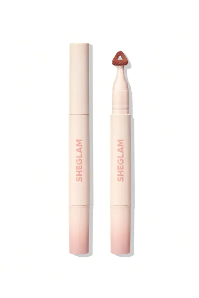  تصویر 1 : Sheglam شیگلم  پاف لیپ مات مخملی رنگ 523 Brûlée  