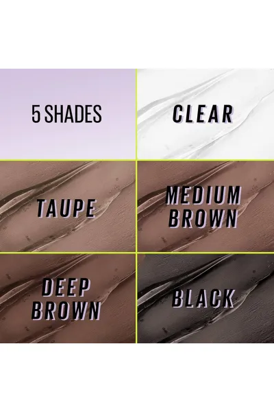  تصویر 4 : Maybelline New York میبلین نیویورک  ژل لیفت و حالت دهنده ابرو  Super Lock Brow Glue رنگ 260 Deep Brown  