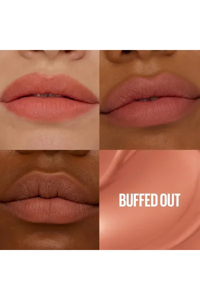  تصویر 1 : Maybelline New York میبلین نیویورک  تینت لب مات مخملی 12 ساعته مدل Teddy Lip Tint رنگ BUFFED OUT  