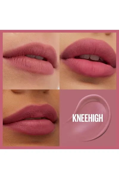  تصویر 1 : Maybelline New York میبلین نیویورک  تینت لب مات مخملی 12 ساعته مدل Teddy Lip Tint رنگ KNEEHIGH  
