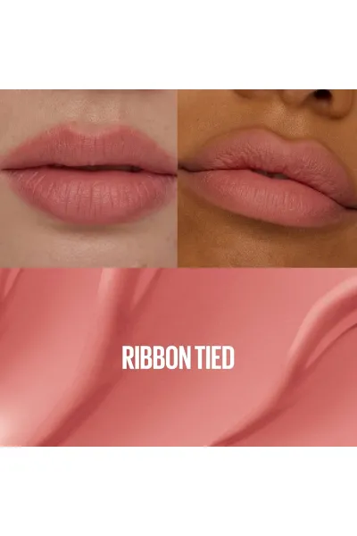  تصویر 1 : Maybelline New York میبلین نیویورک  تینت لب مات مخملی 12 ساعته مدل Teddy Lip Tint رنگ RIBBON TIED  