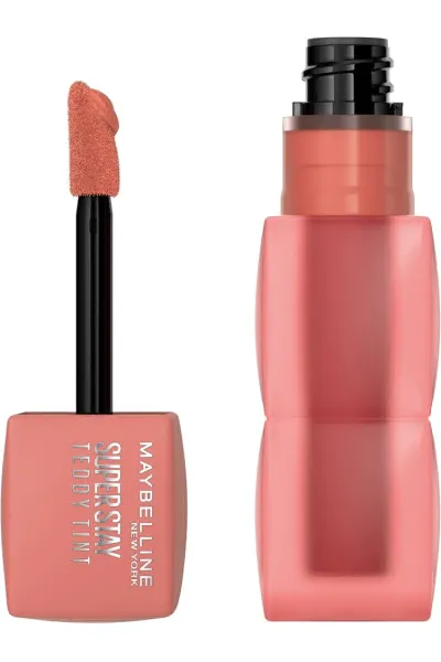 خرید و قیمت تینت لب مات مخملی 12 ساعته مدل Teddy Lip Tint رنگ SOFT ERA Maybelline New York  میبلین نیویورک اصل