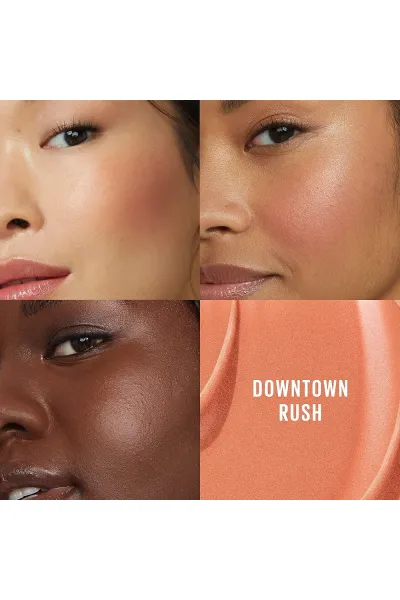 تصویر 4 : Maybelline New York میبلین نیویورک  رژگونه مایع مات و بادوام Sunkisser رنگ 01 Downtown Rush  