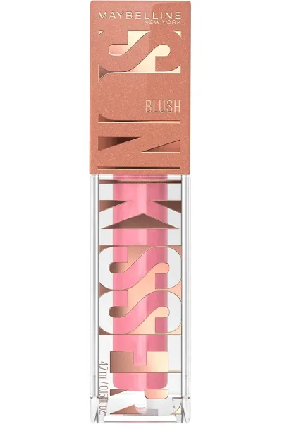  تصویر 1 : Maybelline New York میبلین نیویورک  رژگونه مایع مات و بادوام Sunkisser رنگ 05 Blazing Blush  