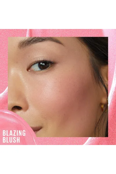  تصویر 3 : Maybelline New York میبلین نیویورک  رژگونه مایع مات و بادوام Sunkisser رنگ 05 Blazing Blush  