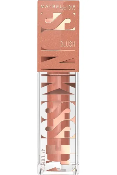  تصویر 1 : Maybelline New York میبلین نیویورک  رژگونه مایع مات و بادوام Sunkisser رنگ 08 Shades On  