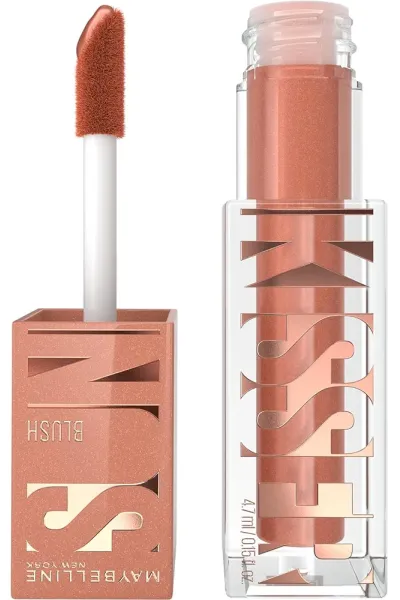 خرید و قیمت رژگونه مایع مات و بادوام Sunkisser رنگ 08 Shades On Maybelline New York  میبلین نیویورک اصل