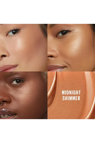  تصویر 3 : رژگونه مایع مات و بادوام Sunkisser رنگ 09 Midnight Shimmer میبلین نیویورک Maybelline New York 