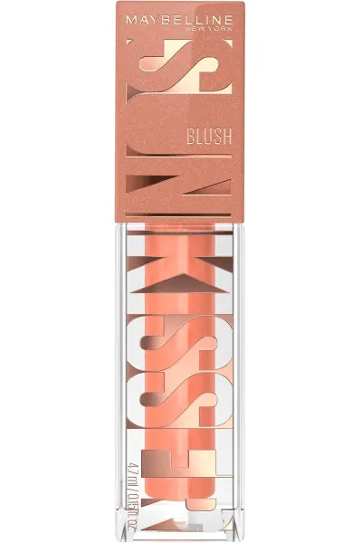  تصویر 1 : Maybelline New York میبلین نیویورک  رژگونه مایع مات و بادوام Sunkisser رنگ 02 Uptown Glow  