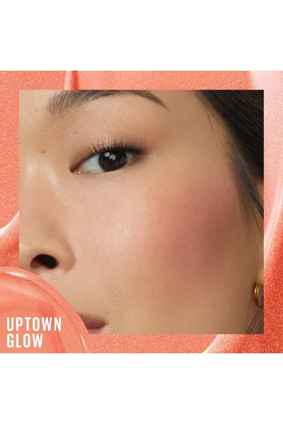  تصویر 3 : Maybelline New York میبلین نیویورک  رژگونه مایع مات و بادوام Sunkisser رنگ 02 Uptown Glow  