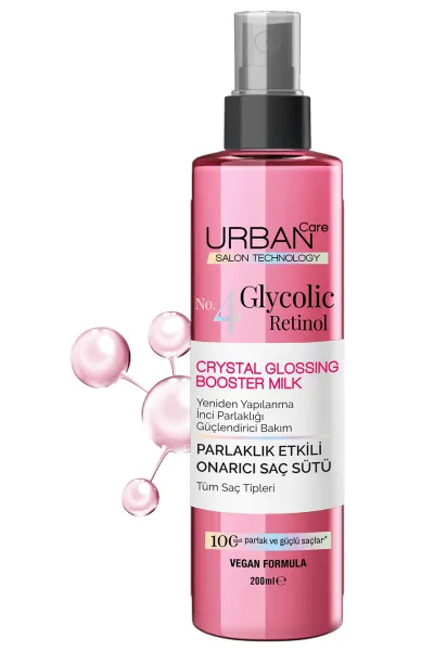 خرید و قیمت شیر مو ترمیم کننده و براق کننده گلیکولیک اسید و رتینول Urban Care  اوربان کر اصل