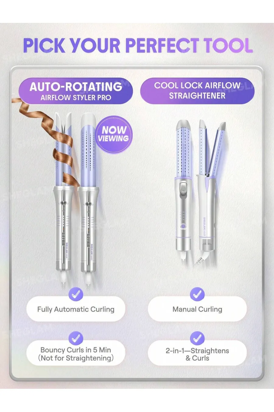 پرسش و پاسخ فر مو سایز ۲۵ اتوماتیک شیگلم با جریان هوای خنک مدل Airflow Styler Pro شیگلم Sheglam