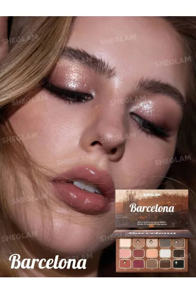  تصویر 6 : Sheglam شیگلم  پالت سایه 15 رنگ مدل بلیس این بارسلونا رنگ Multicolor  