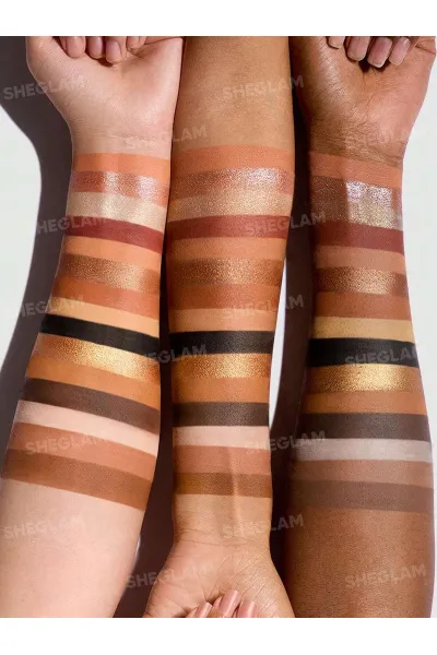  تصویر 3 : Sheglam شیگلم  پالت سایه چشم مات و شاین شیگلم Matinée In L.A.  