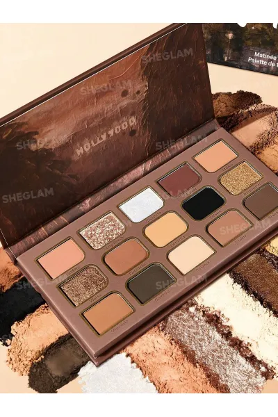  تصویر 6 : Sheglam شیگلم  پالت سایه چشم مات و شاین شیگلم Matinée In L.A.  