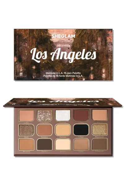 خرید و قیمت پالت سایه چشم مات و شاین شیگلم Matinée In L.A. Sheglam  شیگلم اصل