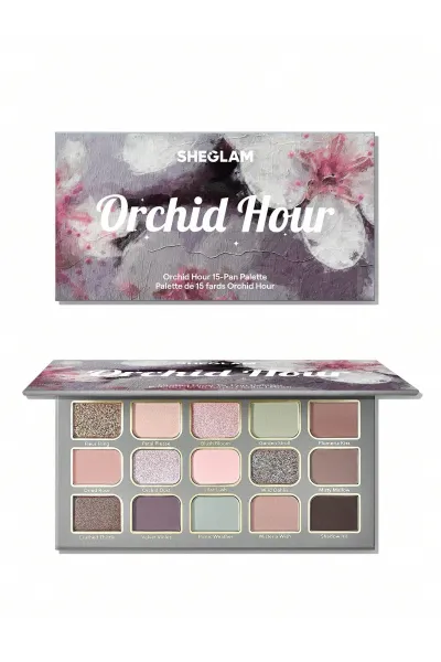  تصویر 1 : Sheglam شیگلم  پالت سایه چشم مات و شاین شیگلم مدل Orchid Hour  