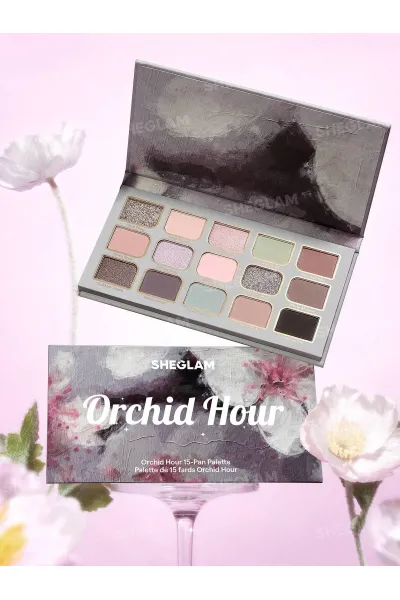  تصویر 6 : Sheglam شیگلم  پالت سایه چشم مات و شاین شیگلم مدل Orchid Hour  