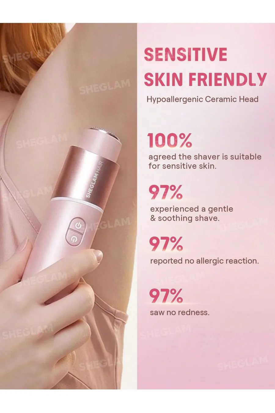 روش استفاده از شیور صورت و بدن بانوان شیگلم Sheglam روش استفاده از شیور صورت و بدن بانوان شیگلم Sheglam