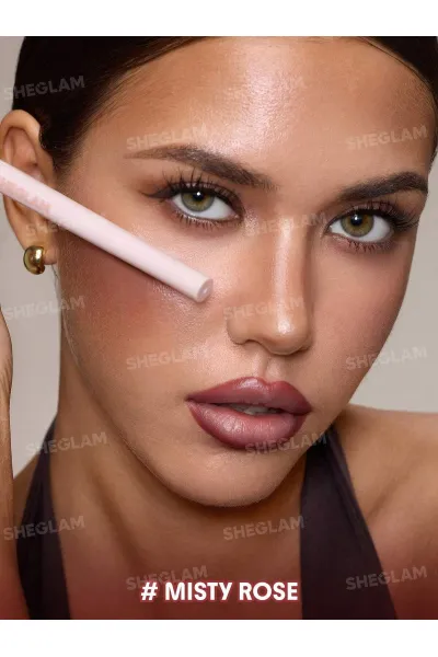  تصویر 2 : Sheglam شیگلم  مداد لب مایع و تینت لب شیگلم مدل True Stain Liquid Lip Liner رنگ 300 Misty Rose  
