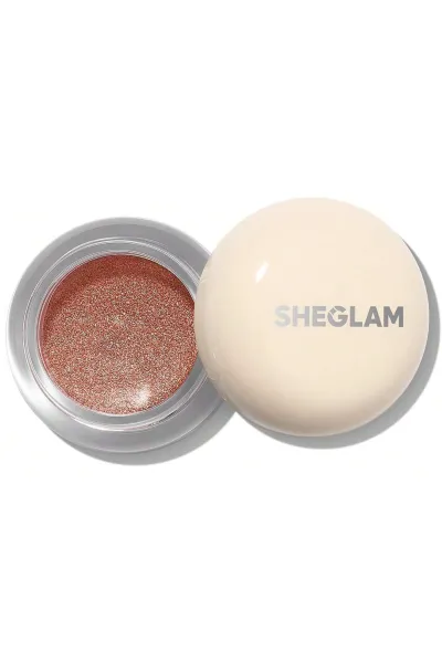 خرید سایه چشم کرمی شاین دار مدل Starstruck رنگ Veiled شیگلم Sheglam