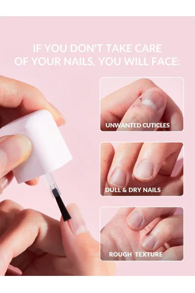  تصویر 2 : Sheglam شیگلم  روغن مراقبت از پوست اطراف ناخن Blooming Nails Pink  