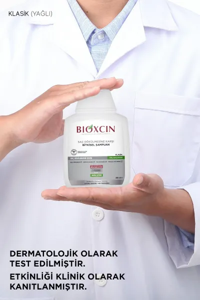  تصویر 3 : BIOXCIN بیوکسین  شامپو کلاسیک ضد ریزش موهای چرب  