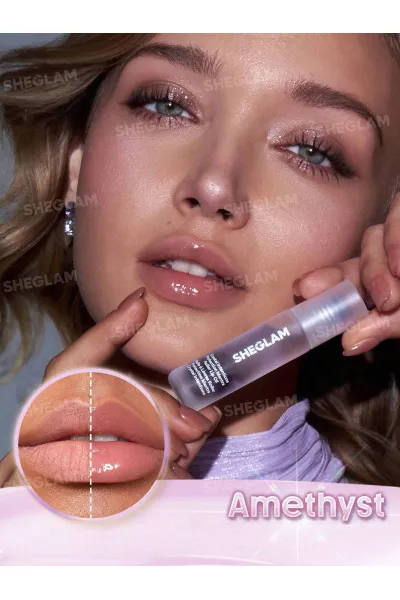  تصویر 4 : Sheglam شیگلم  مجموعه مینی کریستال اینتنشنز آمیتیست  