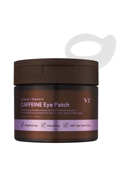 خرید و قیمت پچ دور چشم کافئین وی تی کازمتیک ضد پف، ضد چروک و روشن کننده VT Cosmetics  وی‌تی کازمتیک اصل