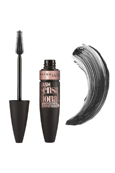  تصویر 1 : Maybelline New York میبلین نیویورک Black ریمل حجم دهنده و نرم کننده رنگ  