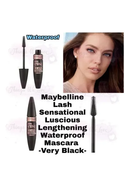  تصویر 4 : Maybelline New York میبلین نیویورک Black ریمل حجم دهنده و نرم کننده رنگ  